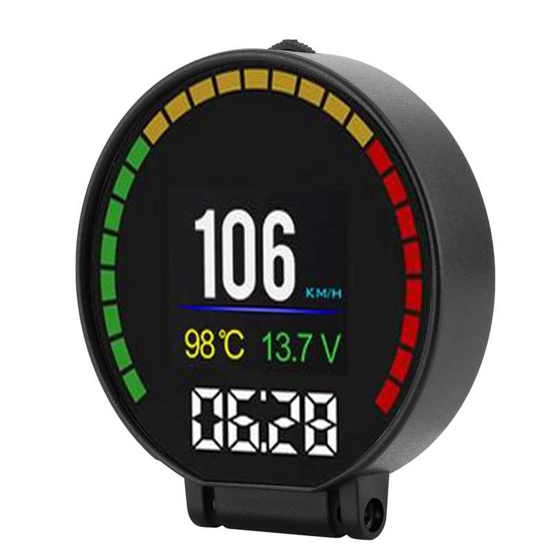 auto accessories instrument panel Car HUD Gauge Smart Digital Meter Speedometer High Definition Multi‑Function with