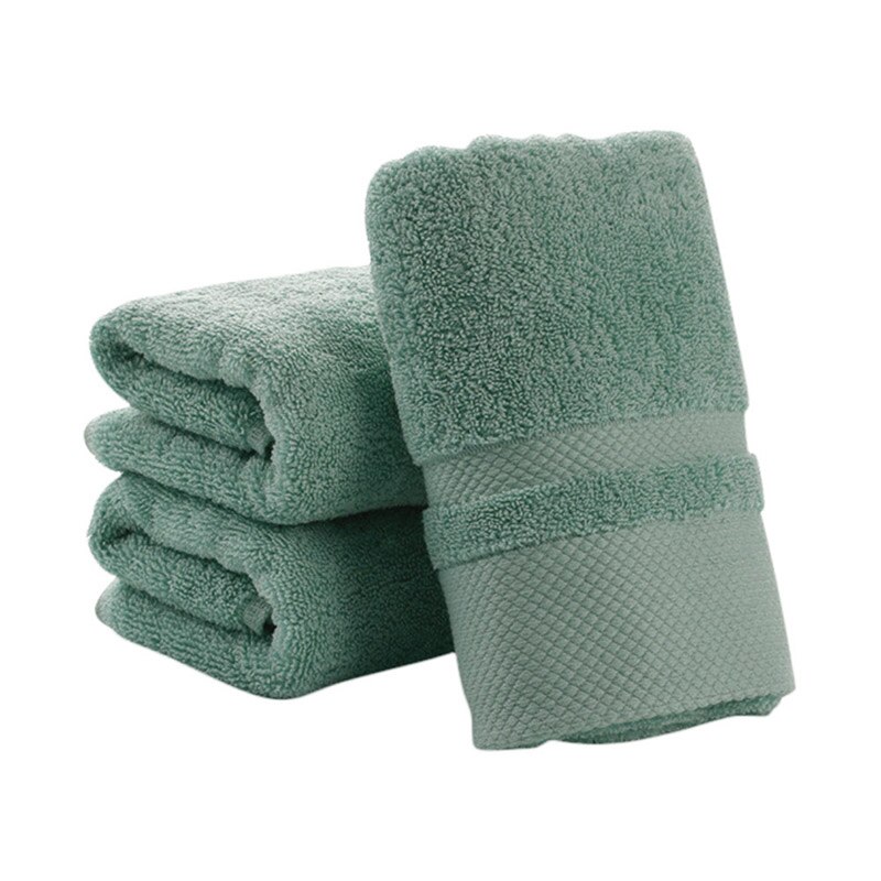 High multifunctional cotton solid color face towel, soft skin-friendly, bath towel, easy to clean, non-toxic: FG