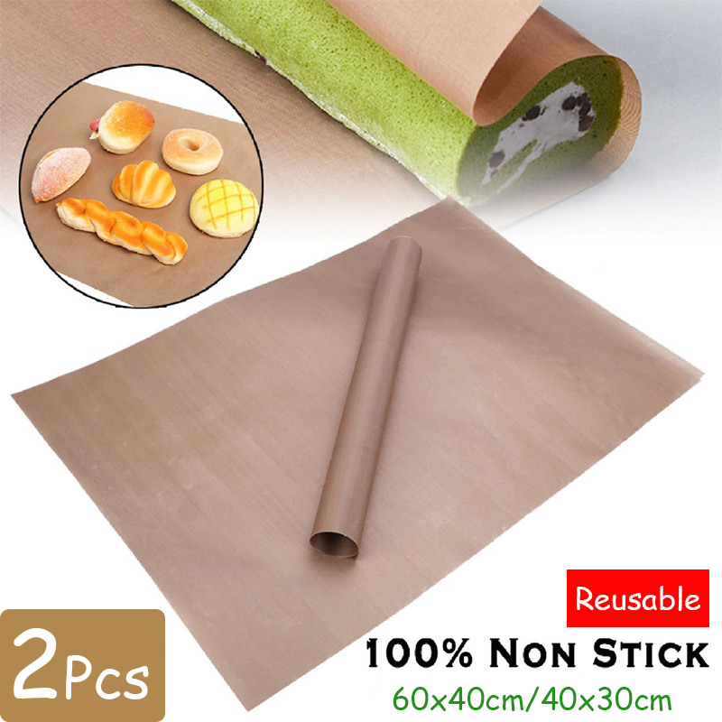 40*60Cm Herbruikbare Slip Bakken Mat Vel Glasvezeldoek Non-stick Magnetron Mat Olie-Proof Papier pad Bakken Liner Oven Tool