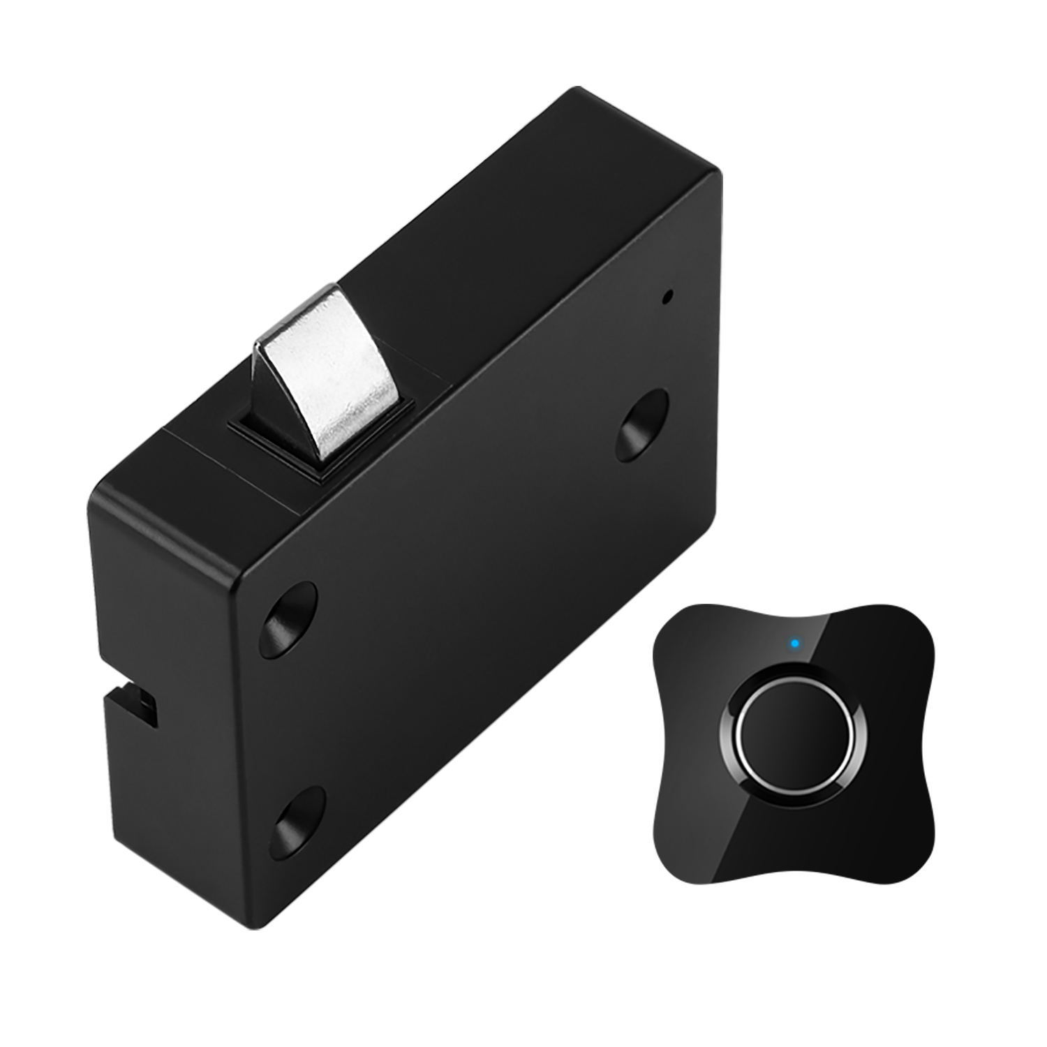 Smart Vingerafdruk Lock Quick Unlock USB Oplaadbare Diefstal Preventie Intelligente Automatische Veiligheid Vingerafdruk Slot Zwart