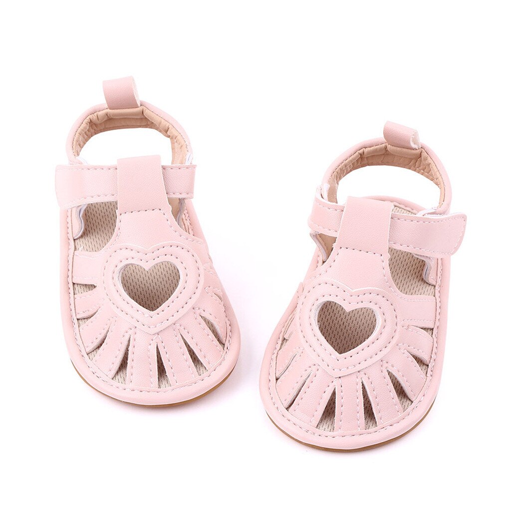 Zapatos de bebé para niño pequeño, Chico, niña, Princesa, bonito Niño, primeros pasos, zapatos de verano: Pink / 0-6Months