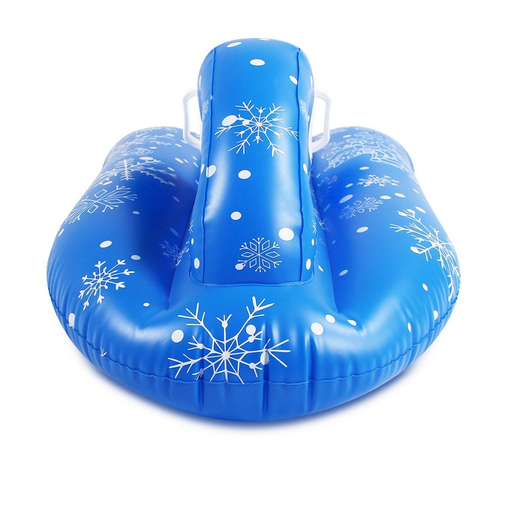 Inflatable Snow Tube Large PVC Snow Boat for Winter Skating Snow Sled Boat Kids Winter Toy Snowboarding Floated Skiing Board &xs