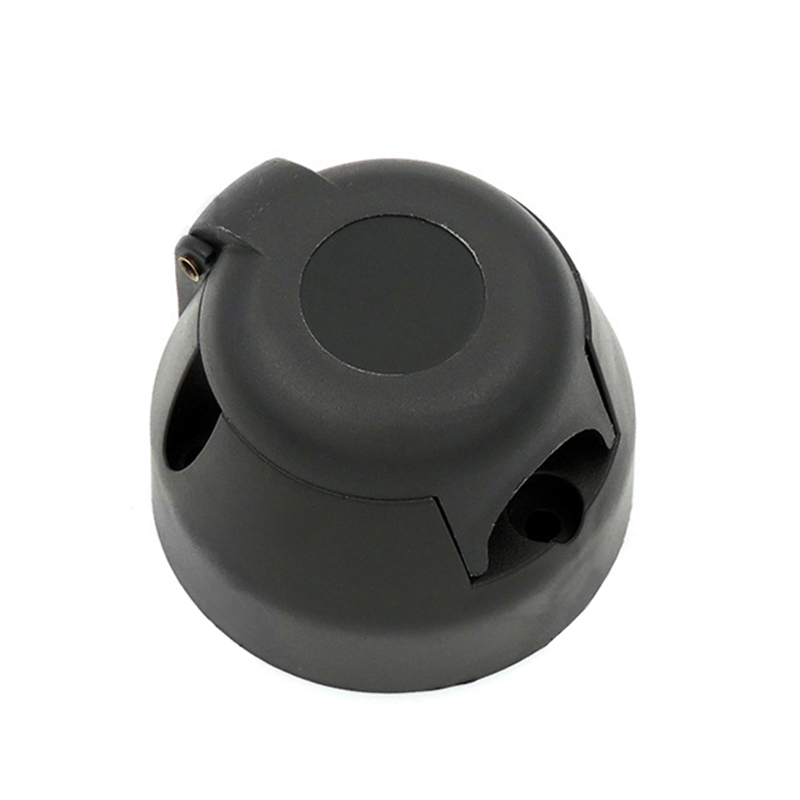 1x 12V 7 Pin Plastic Trailer Towing Electrics Plug Towbar Socket Car Plug Socket Wiring Connector Adapter Car Accessories 7-pin