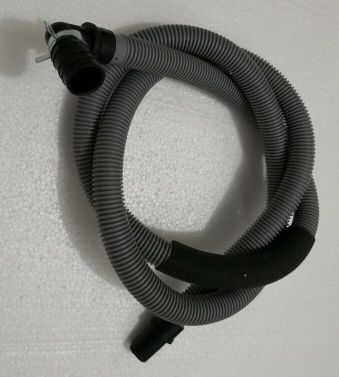 2 meter avloppsbyte för mjukrör för samsung tvättmaskin  r1053 c863 c963r wf8500 nhw  wf9508 nhw