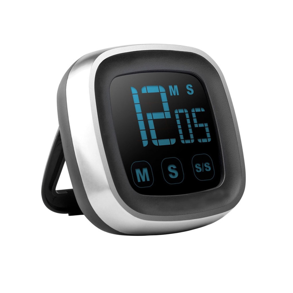 Kitchen Touch Screen Digital Pomodoro Timer Temporizador Stopwatch Alarm Clock Magnetic Kookwekker Kitchen Gadgets Cucina