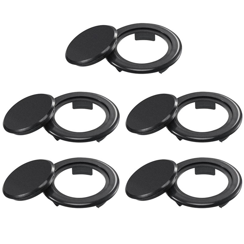 5 Sets Umbrella Table Hole Plug with Cap Standard Size Hole Ring and Cap Grandado