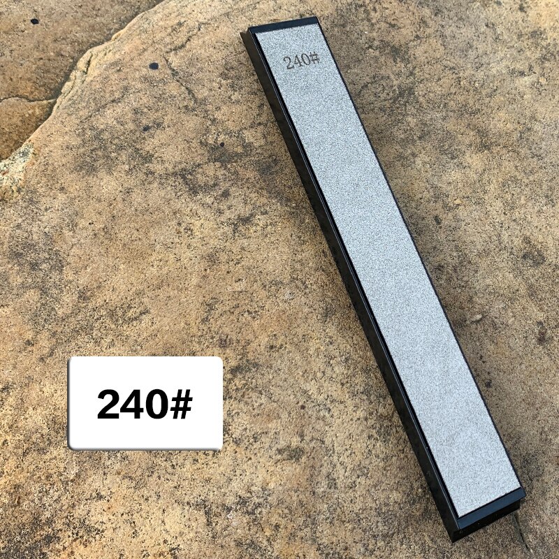 whetstone sharpener knife fixed angle knife sharpener diamond oil stone sharpening grinding Blade bars diamond sharpening stone: 240 GRIT