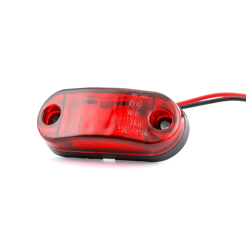 iSincer LED Bar Off Road LED Work Light 12V 24V Front Side Marker Light Position Truck Trailers side lights Side Lamp: Red