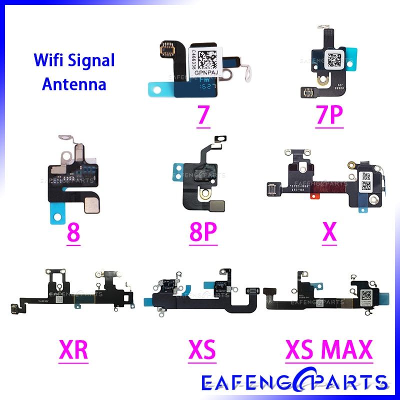 Signal Câble Ruban Pour iPhone 5C 5SE 6S 7 8 Plus Xs Mxs XR X Antenne WiFi Flex Pièces De Rechange
