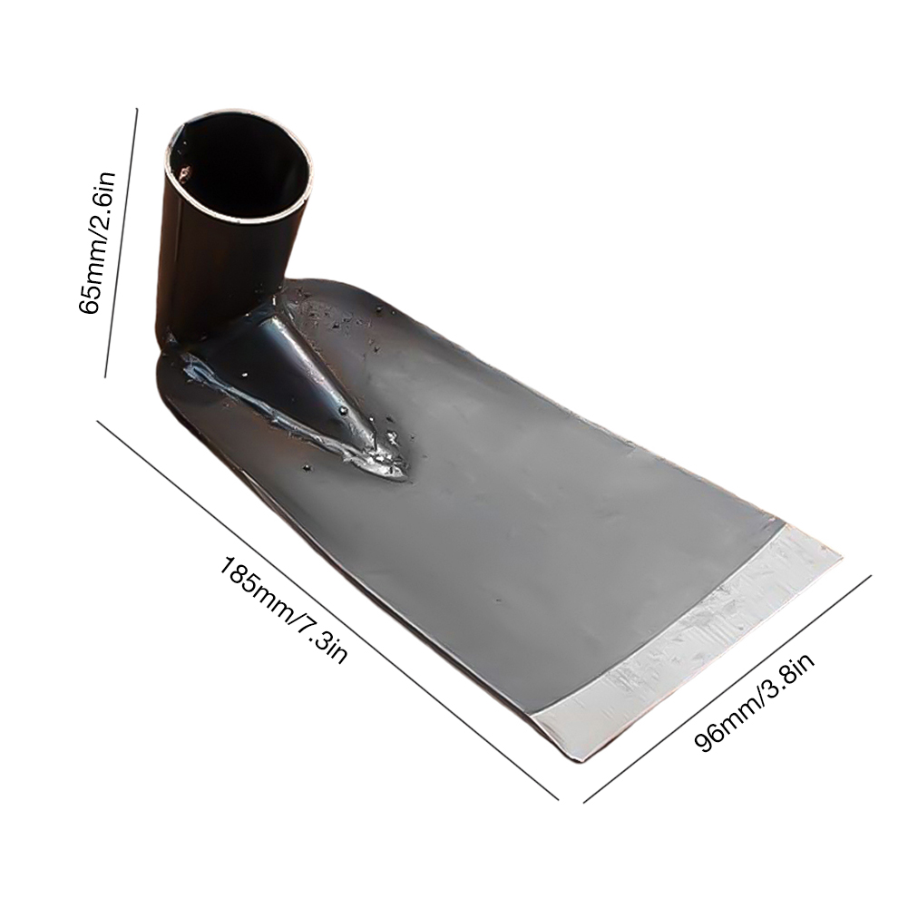 Multifunctional Outdoor Garden Shovel Garden Cleaning Shovel Flat Shovel Deicing Remove Manure Shovel Planting Weeding Farm Tool: Gold