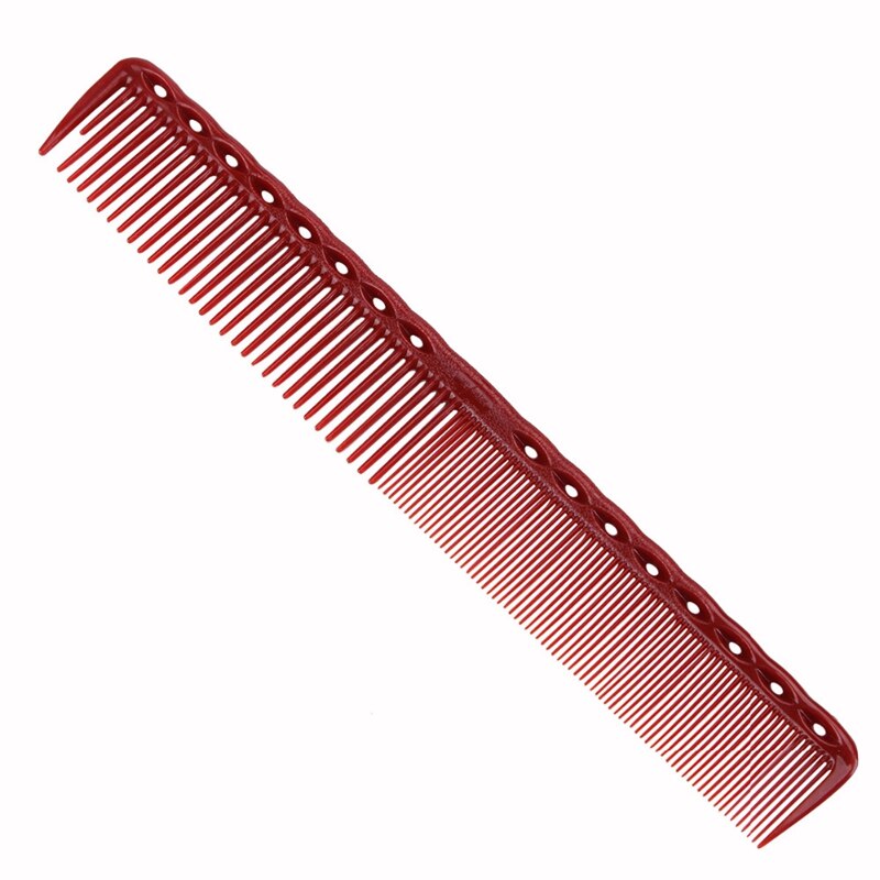 4Pcs/Set Anti-Static Red Hairdressing Comb Detangling Platic Straightening Comb Barber Hair Different Combs Set