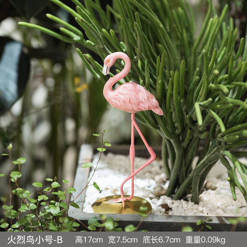 6 stk/sæt pink flamingo bordpynt tropisk fest pige fødselsdag bryllup dekoration flamingo hawaii hawaiian fest indretning: Sb