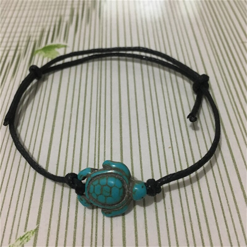 Frauen Boho Schildkröte Knöchel Kette Fußkettchen Armband Fuß Kette Strand Schmuck