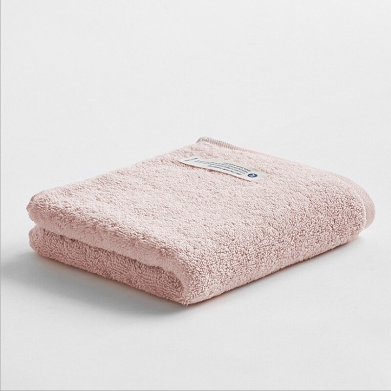Serviette peignée 100% coton pour adulte, lavage du visage, simple et pur