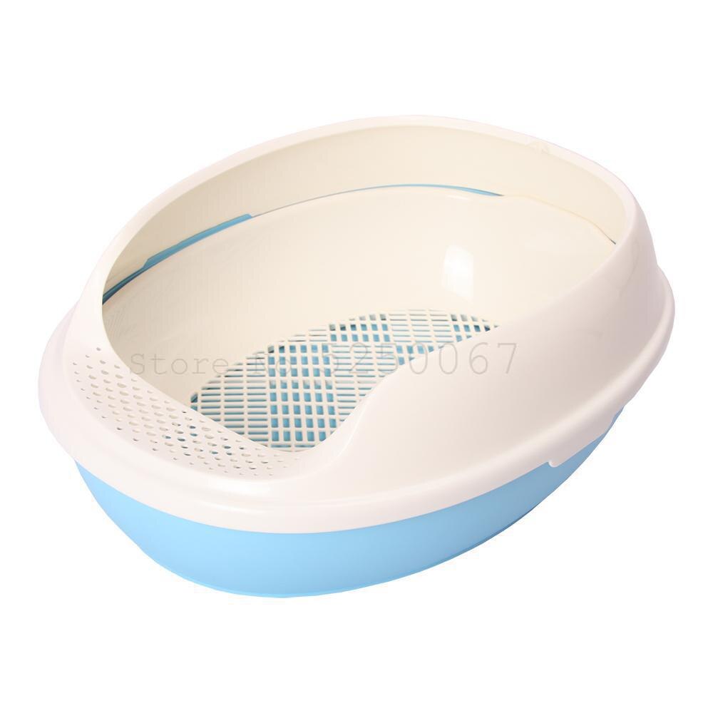 Kat toilet kat sand potte enkelt lag dobbelt lag fyrretræ bentonit kat sand potte mesh fed kat super stor lukket: Model 7