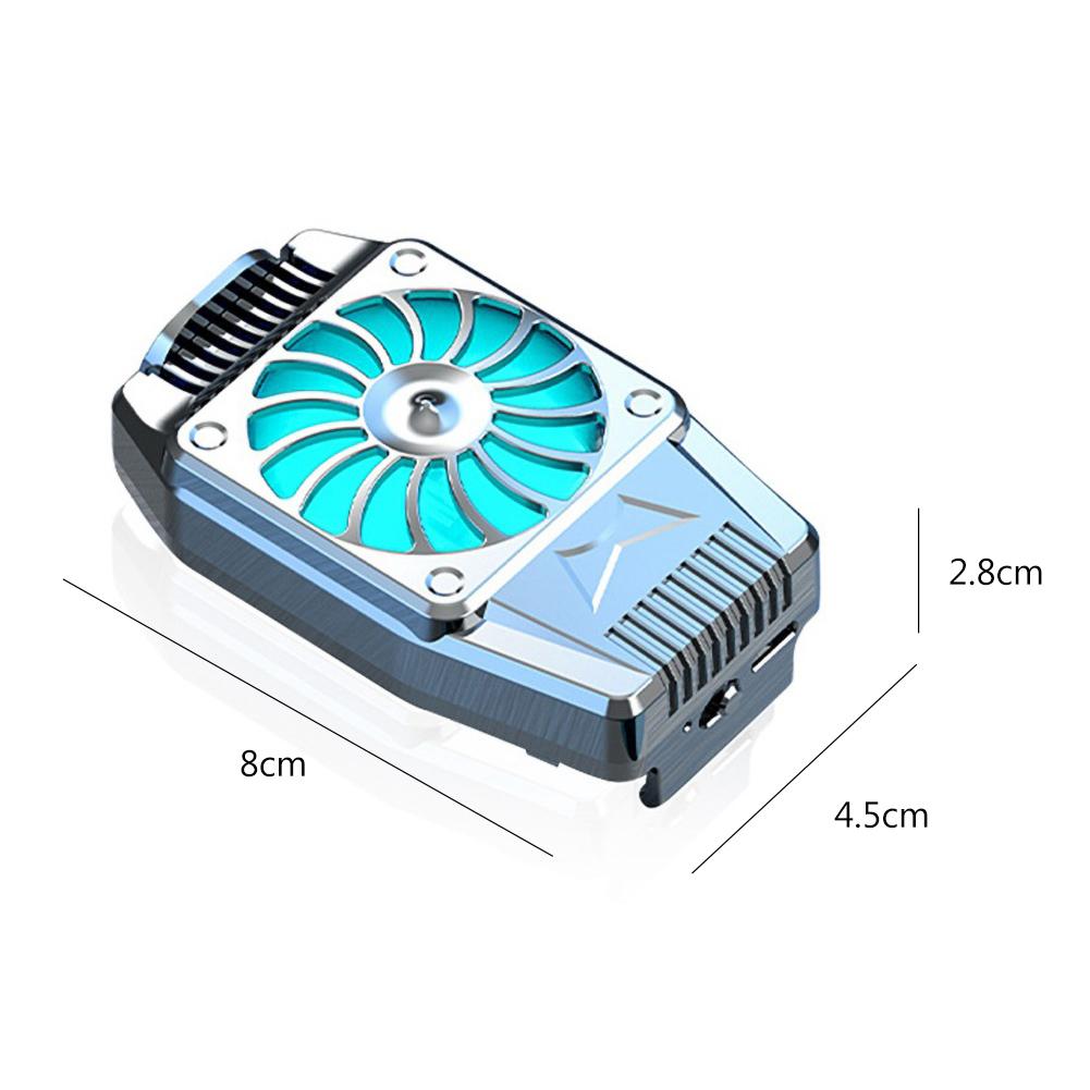 H15 Universele Draagbare Mobiele Telefoon Game Cooler Cooling Fan Radiator Voor Iphone