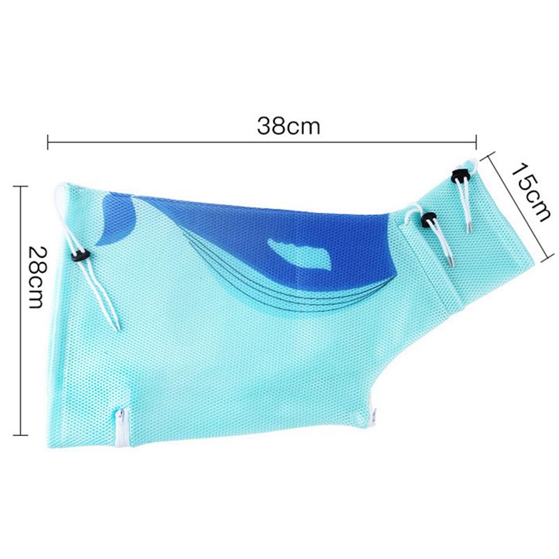 1pc Mesh Cat Bathing Bag Adjustable Breathable Cat Shower Bag Kitten Grooming Bag Pet Grooming Supplies For Cat Dog