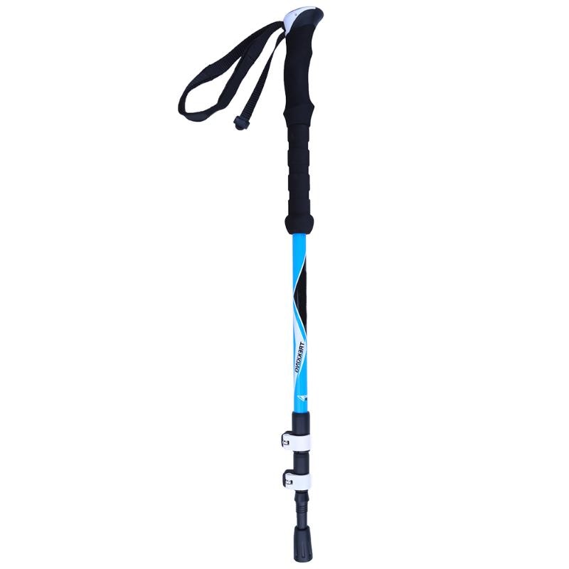 Adjustable 3 Section Carbon Fiber Walking Sticks Telescopic Trekking Hiking Poles Ultralight Walking Canes Cane Crutch Protector