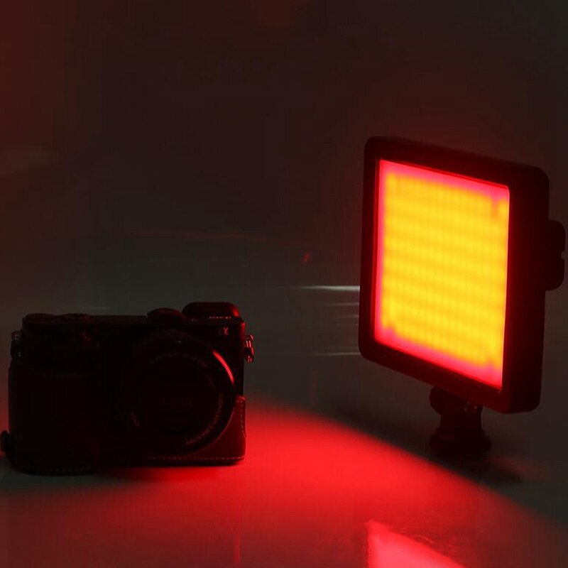 Led Video Licht Lcd Multicolor & Dimbare Dslr Studio Led Light Lamp Panel Voor Camera Dv Camcorder Rgb Sfeer Licht