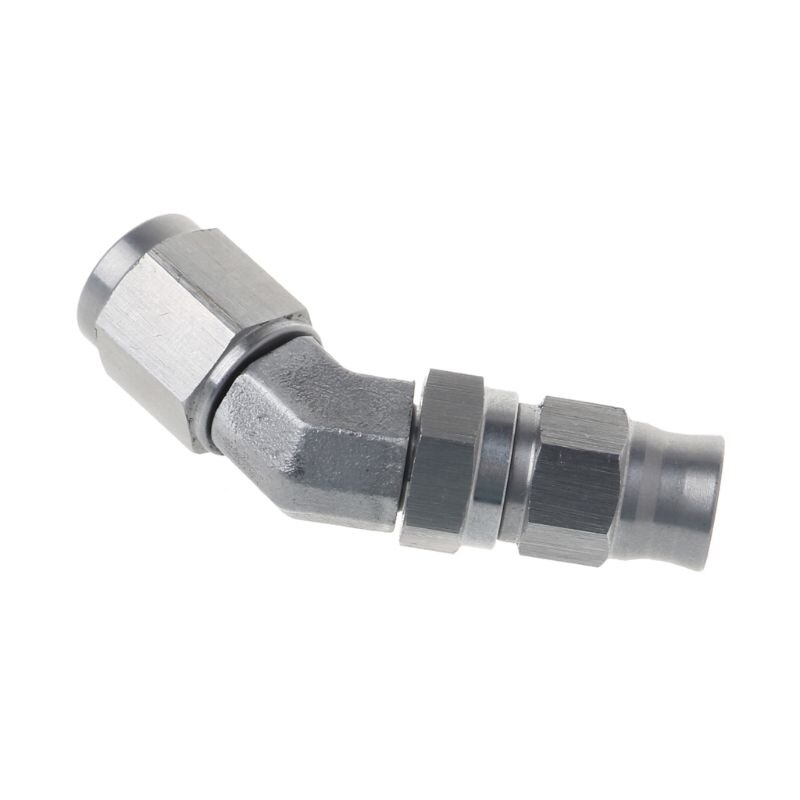 AN -3 AN3 JIC 45 Degree Stainless Steel PTFE Custom Brake Hose Fitting Y98C