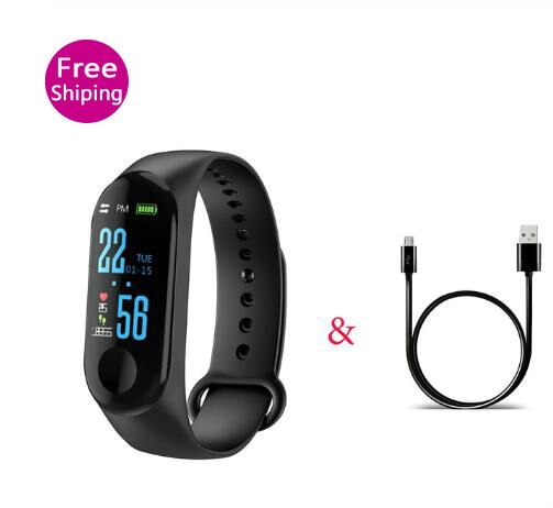 Forskrto M4 M3 pro Orologi Smart Inseguitore di Fitness Orologio Braccialetto di Sport di Frequenza Cardiaca Sangue Monitor Salute Wristband smartwatch: M3 as photo show 16