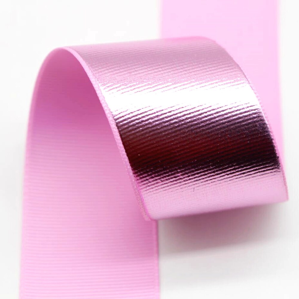 1-1/2 38mm zilveren lint 10 meter diy handgemaakte materiaal wikkel hoofdtooi grosgrain