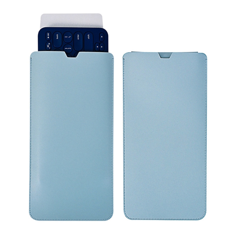 Portable PU Case for logitech K380 Bluetooth-compatible Multi-Device Keyboard Waterproof Cover for Travel Home Office