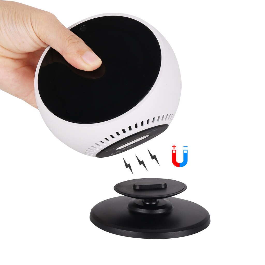 360 Rotation Adjustable Magnetic Mounting Bracket Base Stand Holder Echo Spot Smart Speakers Accessories c617