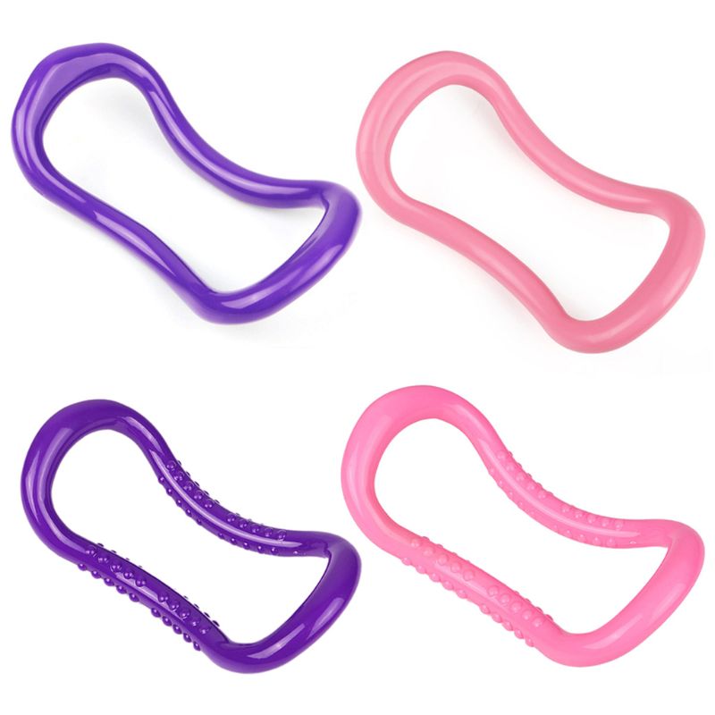 Yoga Ring Pilates Kreise Fitness Sport Widerstand Ausbildung Muskel Schmerzen Linderung 27RD