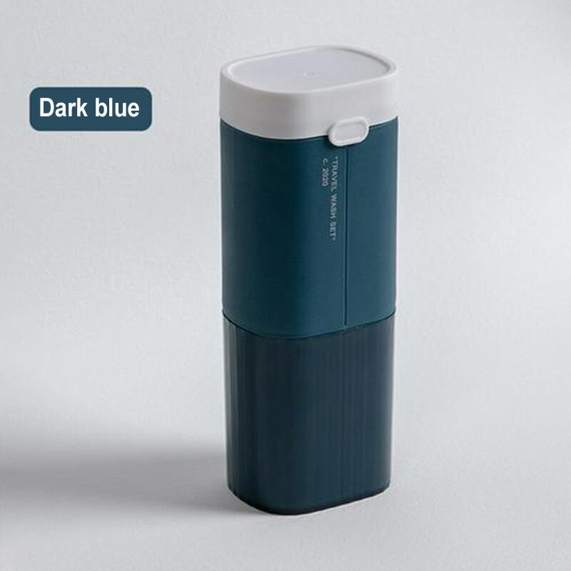 Reistoiletset, toiletbeker, reistoilettas, draagbare opbergtas voor kleine flessen, reisbenodigdheden voor mannen en vrouwen: 03