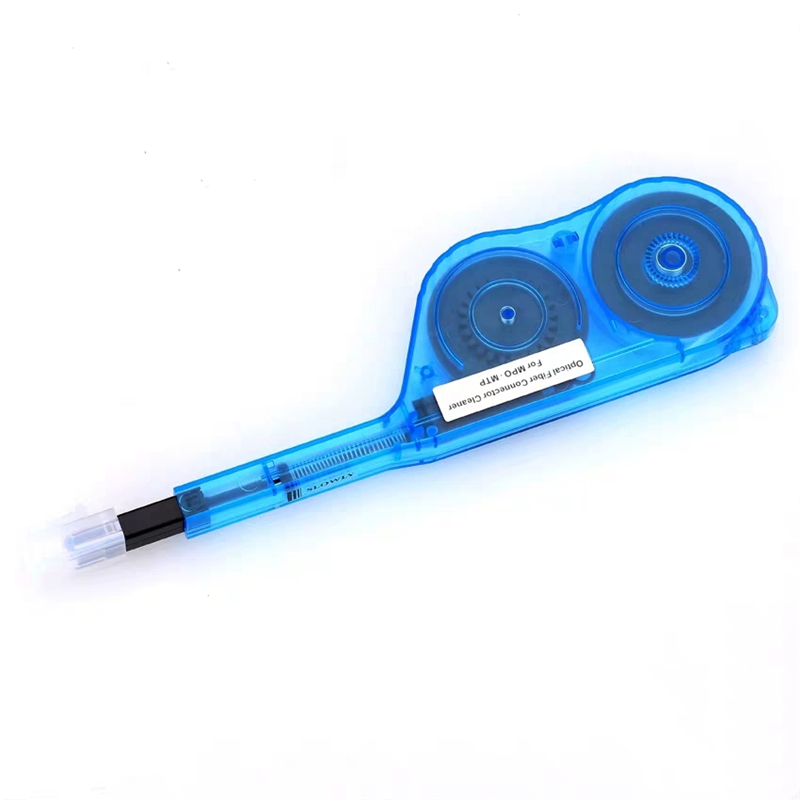 MPO/MTP Fibra di Penna di Pulizia One-Click fiber optic connector cleaner MPO MTP Paratia cleaner 500 + ftth bobina di trasporto più pulito libero