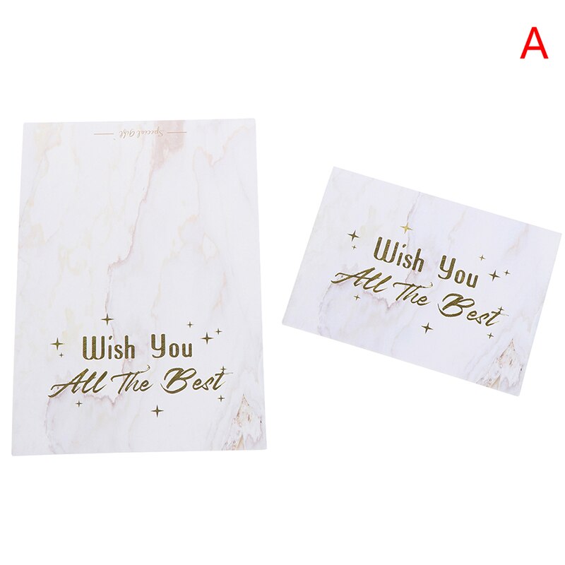Tarjeta de felicitación creativa de 10 Uds., tarjeta de felicitación para boda, Mensaje de flores para el Día de San Valentín, tarjeta de agradecimiento, decoración para de cumpleaños: A