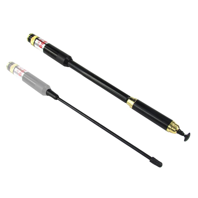 AL800 VHF UHF SMA-F Weibliche Teleskop Dual Band Antenne Für zwei Weg Radio BAOFENG UV5R UV-5R UV-B5 UV-B6 BF-888S Walkie Talkie