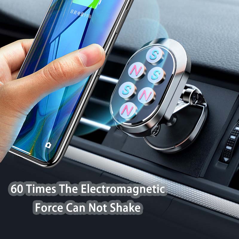 Metal Magnetic Attraction Car Phone Mount Holder – Grandado