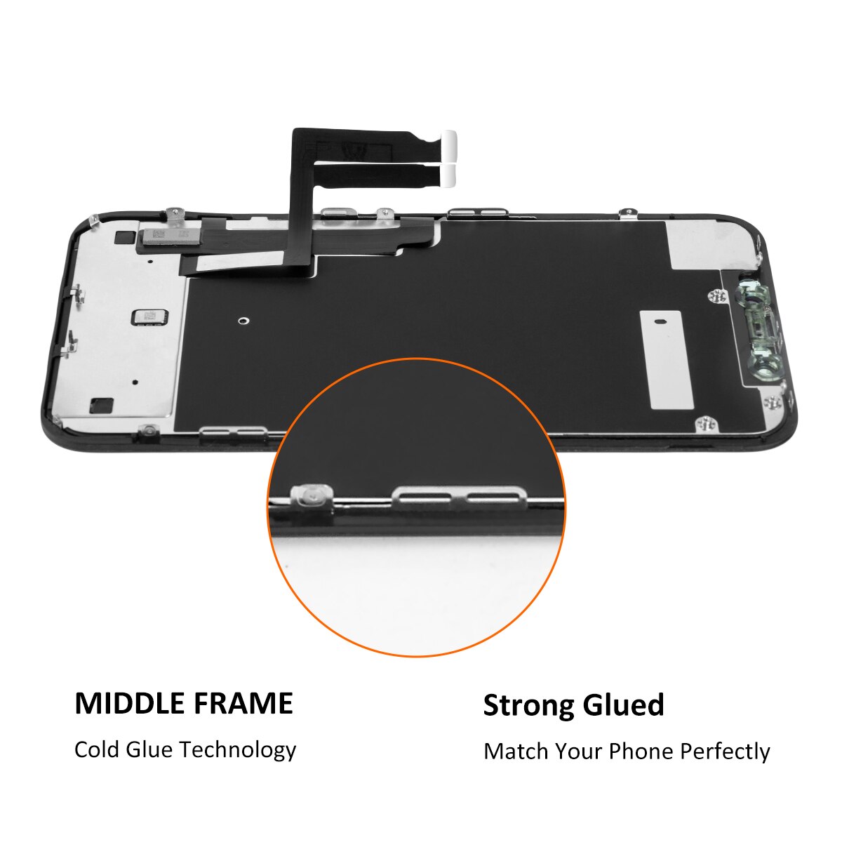 Ekran klasy zamiennik dla iPhone XR wyświetlacz oryginalny Ecran Pantalla Tela idealny 3D dotykowy Digitizer montaż z gratisy