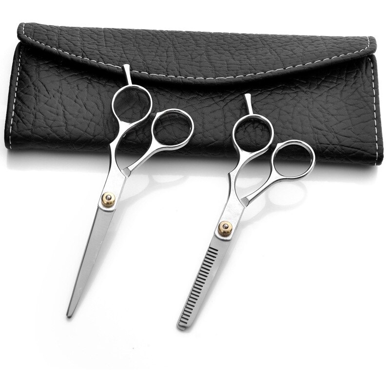 1Set 2Pcs Add Bag Hairdressing Scissors 6'' 15cm S... – Vicedeal