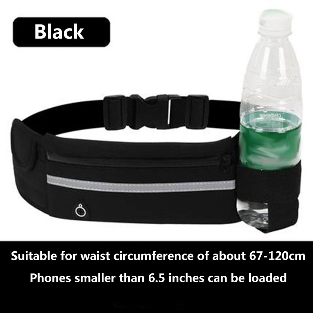 Mini sac banane de poche de sport multifonctionnel de voyage pour hommes et femmes, Portable et pratique, USB, sac de ceinture étanche pour téléphone