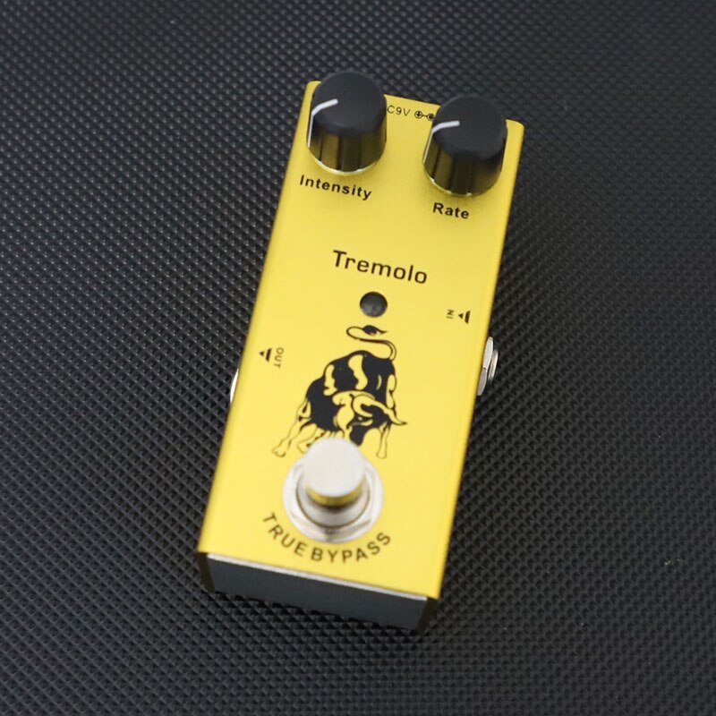 Pedale effetto chitarra elettrica portatile Overdrive fase di distorsione Chorus analogico ritardo digitale accessori per chitarra True Bypass: Tremolo