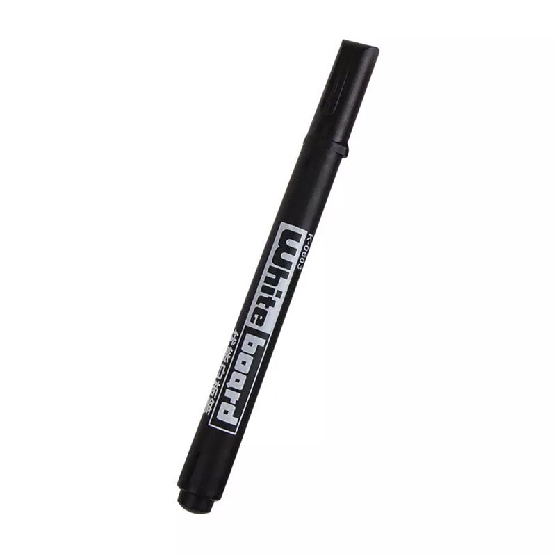 20Pcs Whiteboard Marker Black Pen Dry Wipe Erase Erasable Office Meeting Teach Stationery JR Deals