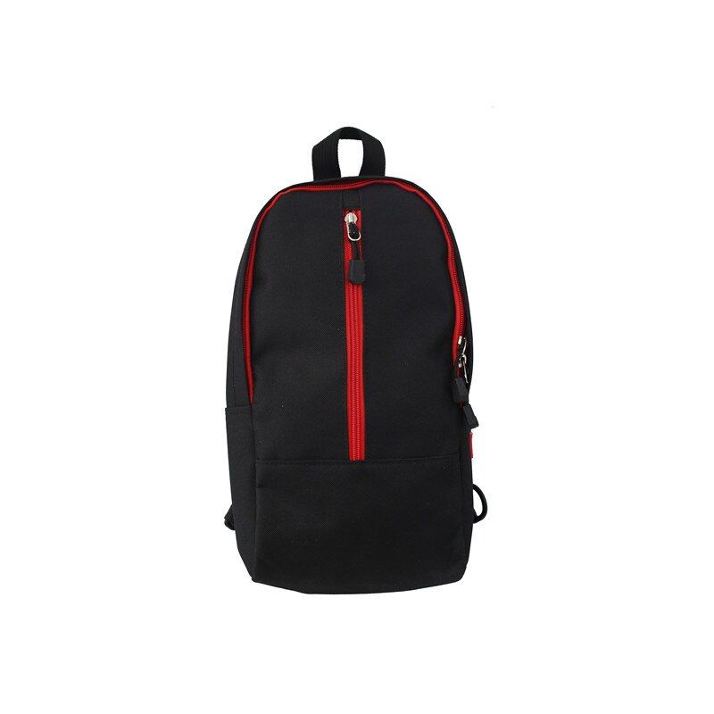 Fanny brysttaske håndtaske koreansk stil unise talje bæltetaske preppy stil hip-hop bum bag rejse daglige enkelt skuldertasker: 02 sorte