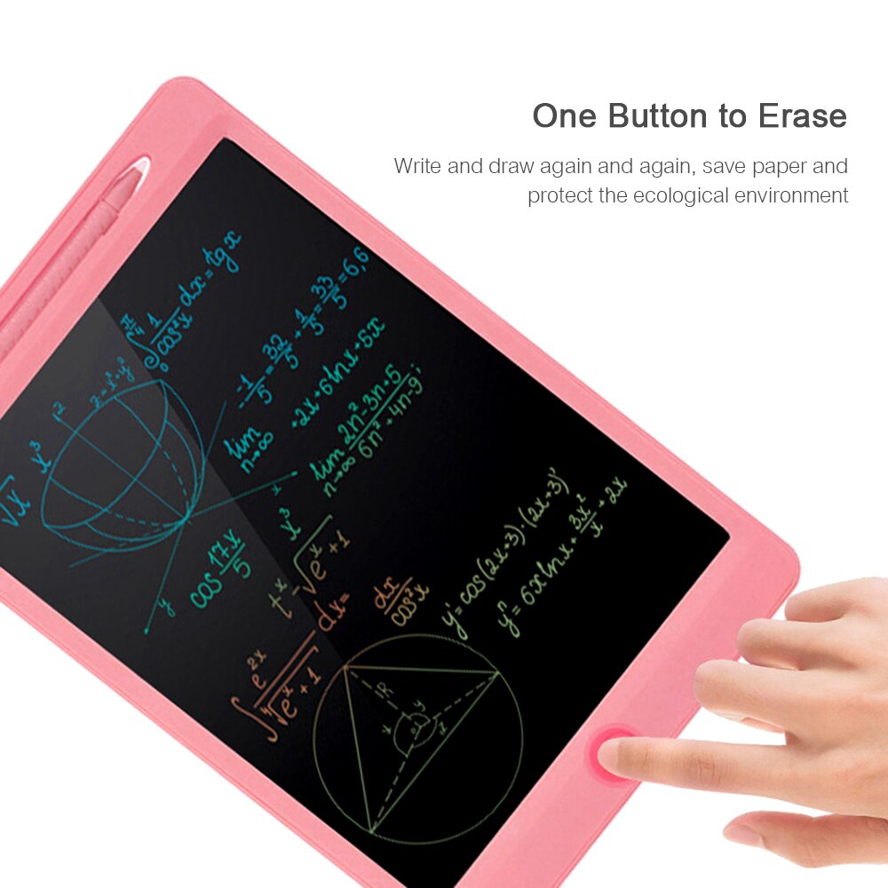 LCD Writing Tablet 11.5 Inch Erasable Pressure-sensitive Double-headed Pen Drawing and Writing Board Eye-protective Writing Pad