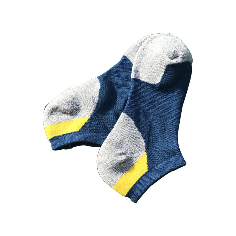 Men's Cotton Compression Sport Socks Cycling Socks Running Basketball Bike Socks Low Cut Run Sports Sock2020: DL