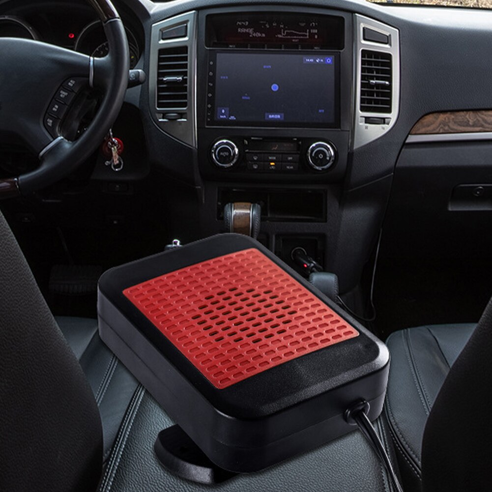 Car Heater 12V 24V Portable Electric Car Heater 2 Speed Heating Fan Windshield Defrosting Fan Car Lighter Demister Defroster