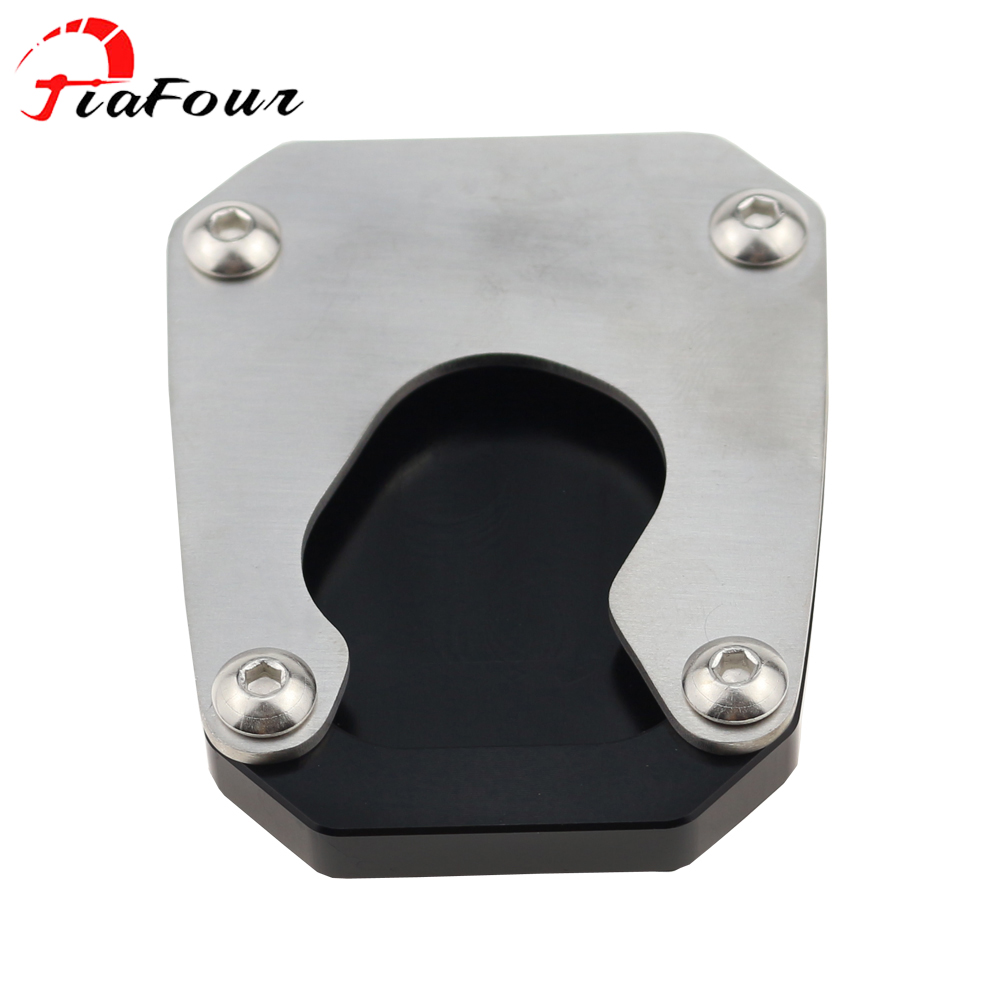 Apto para vfr 1200 x vfr1200x dct 1200 crosstourer dct 2012-2021 kickstand suporte lateral extensão ampliador almofada