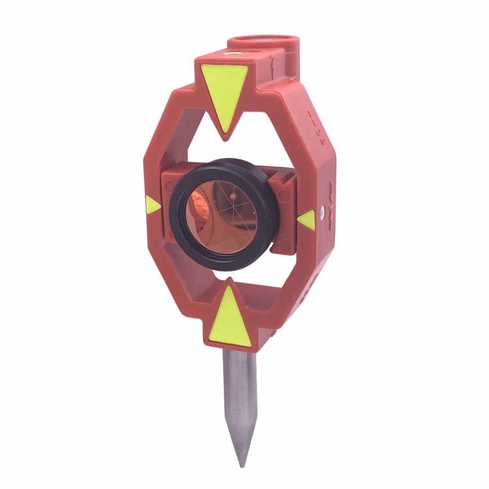 Brand Mini Prism for Leica Swiss style Total Station Surveying constant + 17.5mm Offset with tip point