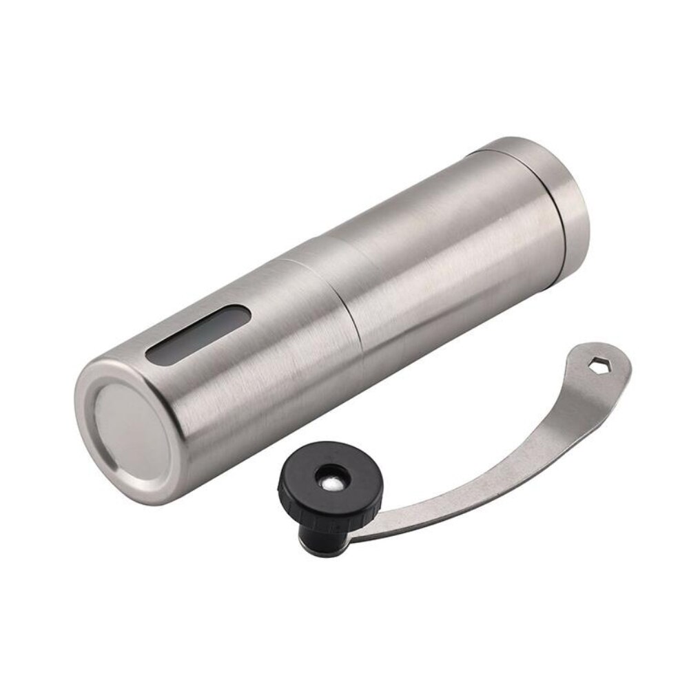 Draagbare handmatige koffiebonenmolen van roestvrij staal, handmatige koffiemolens