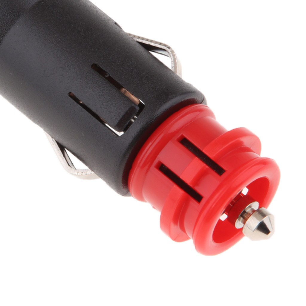 12 V-24 V Socket Plug Sigarettenaansteker Connector 8A Zekering Voor Mannelijke