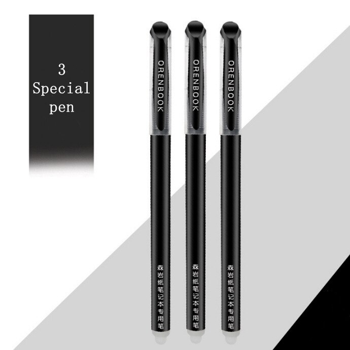 Inteligentny wielokrotnego użytku wymazywalnej zeszyt wymazać notatnik A5/B5 z piórem Pocketbook notes biuro rysunek szkolny prezent: 3 pens
