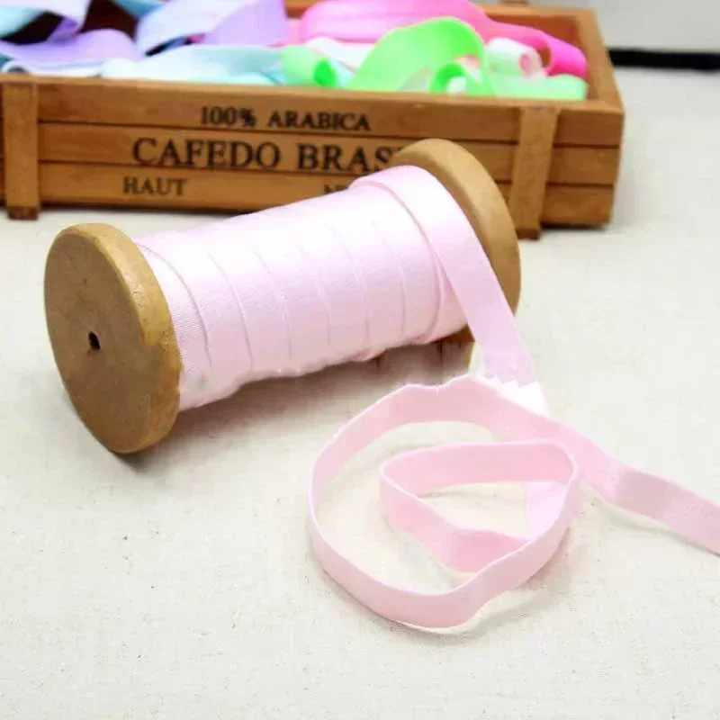 Bandas elásticas para ropa interior, sujetador, correa para el hombro, banda de goma para el pelo, pantalones, cinturón, correas elásticas de nailon, accesorio de costura, 5/10M, 12mm: Opaco / 1,5 m