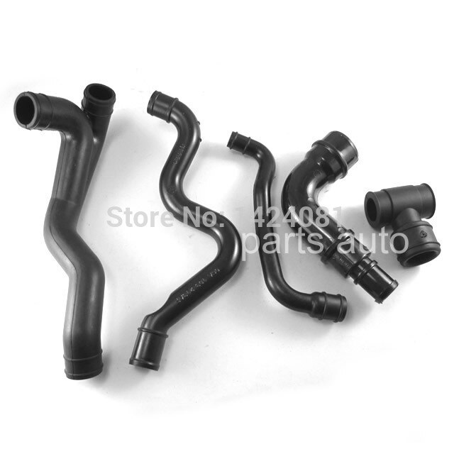 5x Engine Crankcase Breather Hose for VW Jetta MK4 Bora 1.8T 02-05 06A 103 213 AF,06A 103 221 AF, 06A 103 213 BG, 058103247